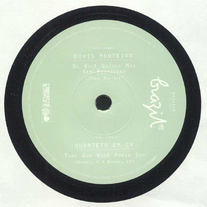 Se Voce Quiser Mas Sem Bronquear - Vinyl Single vinyl record cover