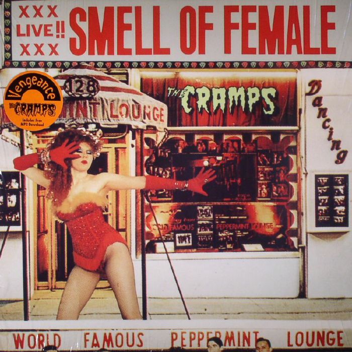 Smell Of Female - Red Vinyl LP vinyl record cover