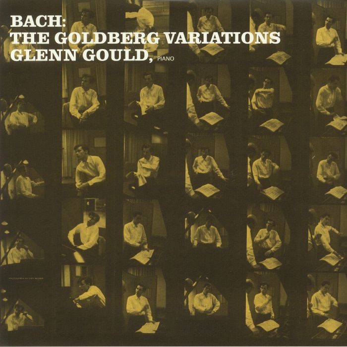 Bach: The Goldberg Variations - Vinyl LP vinyl record cover