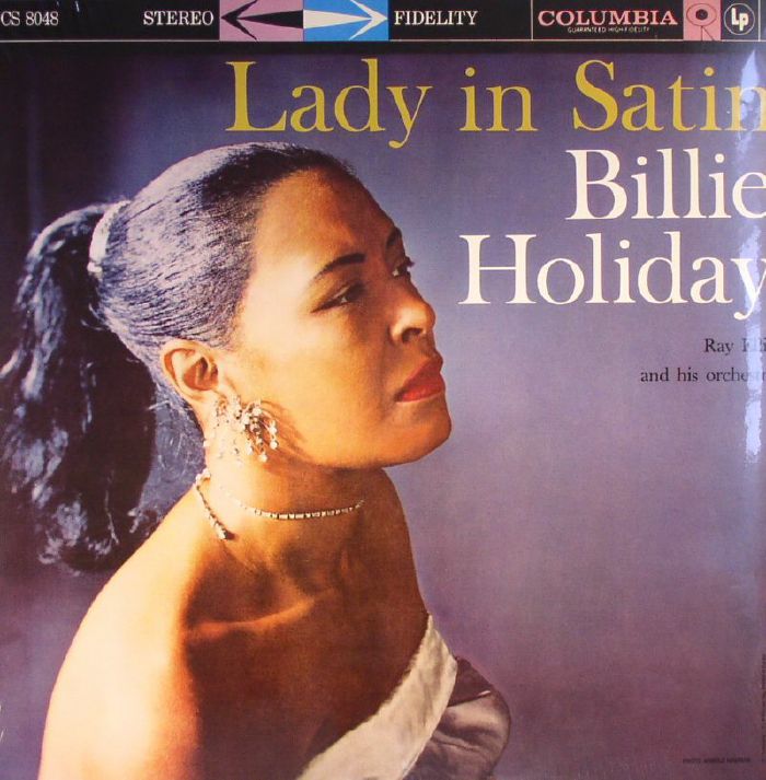 Lady In Satin - Vinyl LP vinyl record cover