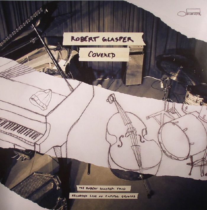 Covered: The Robert Glasper Trio Recorded Live At Capitol Studios - 2xLP vinyl record cover