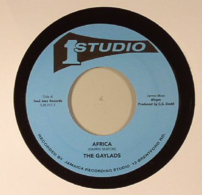 Africa / Congo Rock - Vinyl Single vinyl record cover