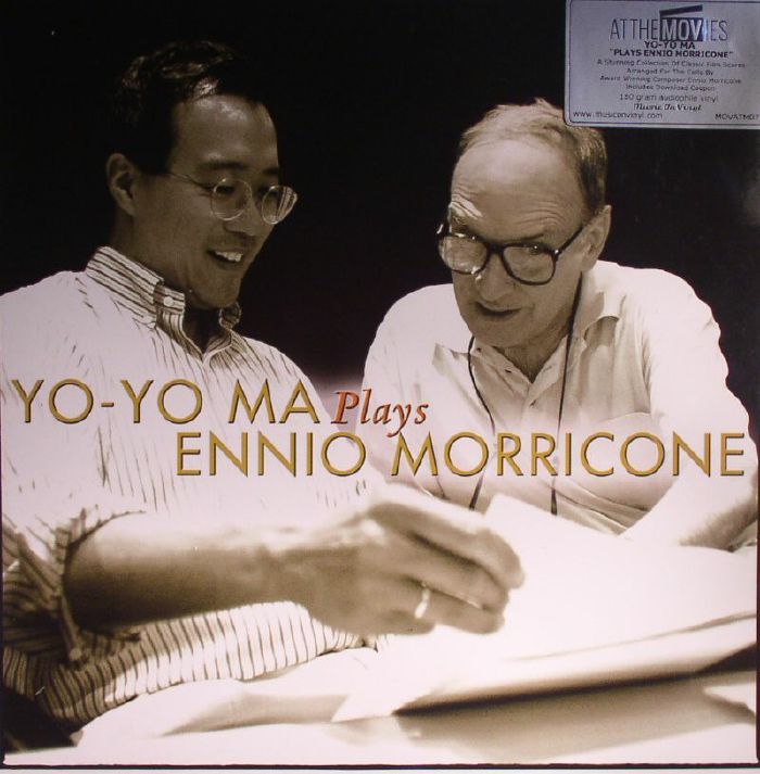 Yo Yo Ma Plays Ennio Morricone - 2xLP vinyl record cover