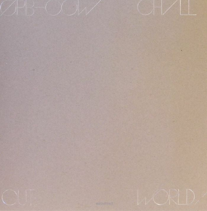 COW/Chill Out, World! - Vinyl LP vinyl record cover