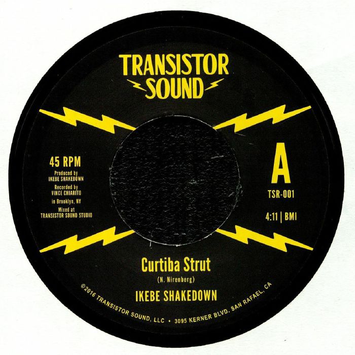 Curitiba Strut - Vinyl Single vinyl record cover
