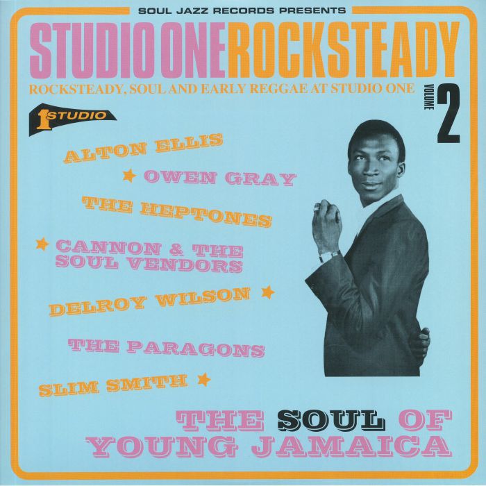 Studio One Rocksteady Volume 2 - 2xLP vinyl record cover