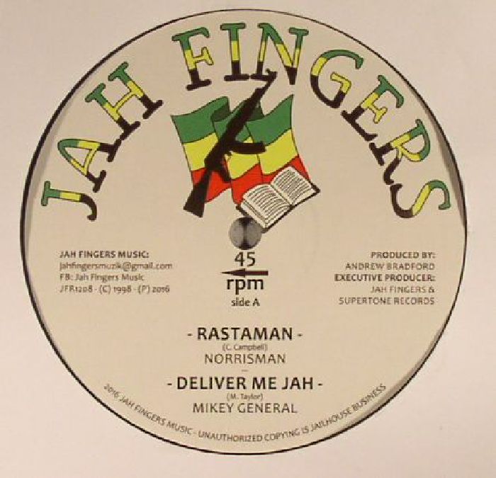 Rastaman - Vinyl Single vinyl record cover