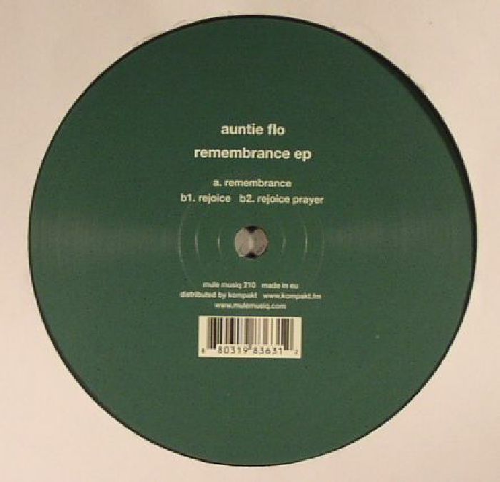 Remembrance EP - Vinyl EP vinyl record cover