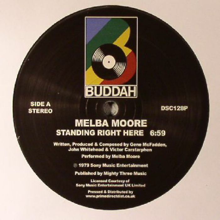 Standing Right Here - Vinyl Single vinyl record cover