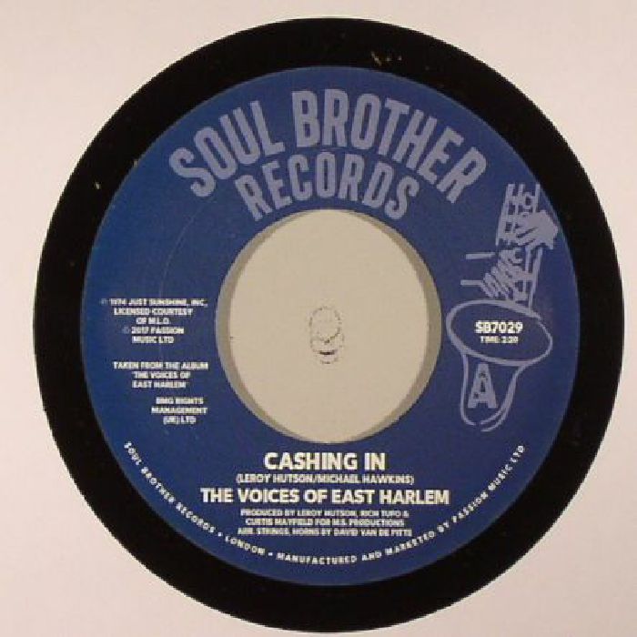 Cashing In - Vinyl Single vinyl record cover
