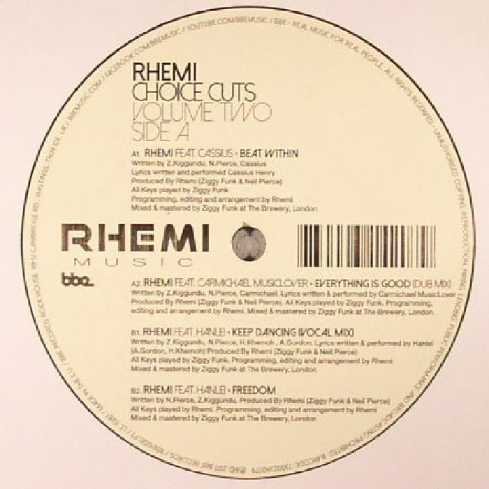 Choice Cuts Volume Two - Vinyl EP vinyl record cover