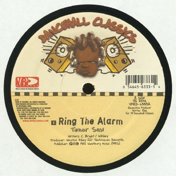 Ring The Alarm - Vinyl Single vinyl record cover