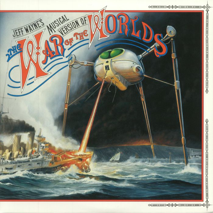 War Of The Worlds - Remastered 2xLP vinyl record cover