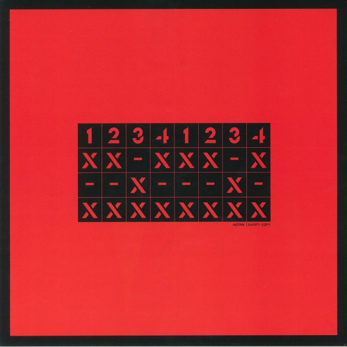 Safety Copy - Limited Edition Red Vinyl LP vinyl record cover