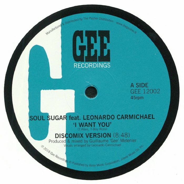 I Want You - Vinyl Single vinyl record cover