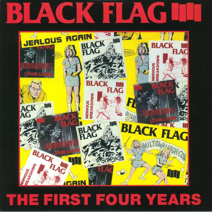 The First Four Years - Vinyl LP vinyl record cover
