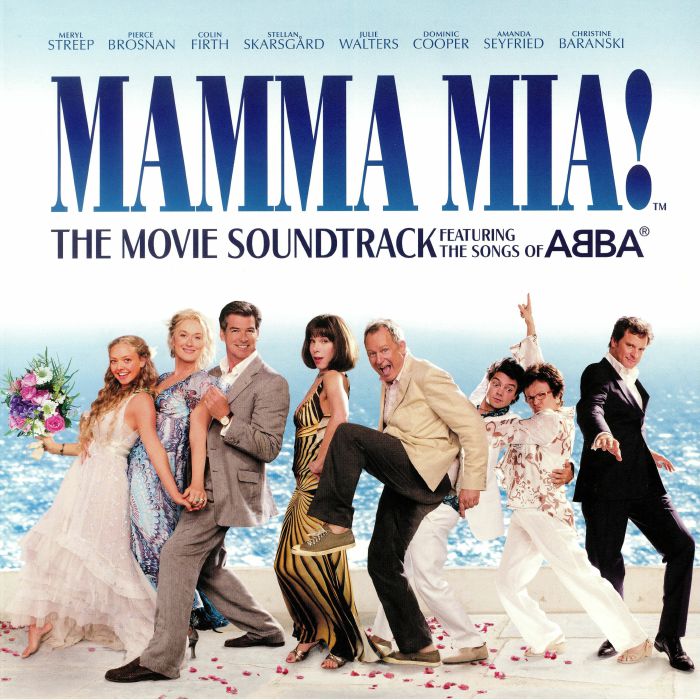 Mamma Mia! Soundtrack - 2xLP vinyl record cover