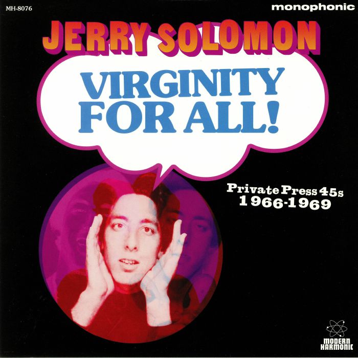 Virginity For All: Private Press 45s 1966-1969 - 2xLP vinyl record cover