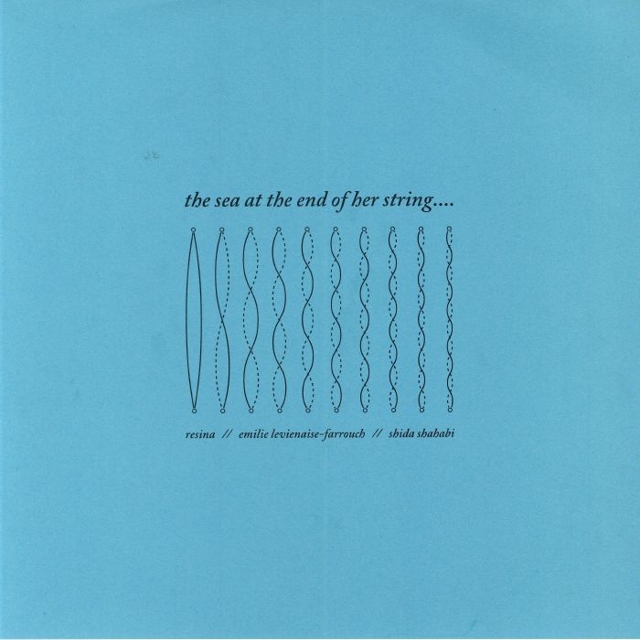 The Sea At The End Of Her String - Limited Hand-Stamped Vinyl LP vinyl record cover