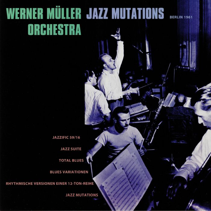 Jazz Mutations: Berlin 1961 - Vinyl LP vinyl record cover