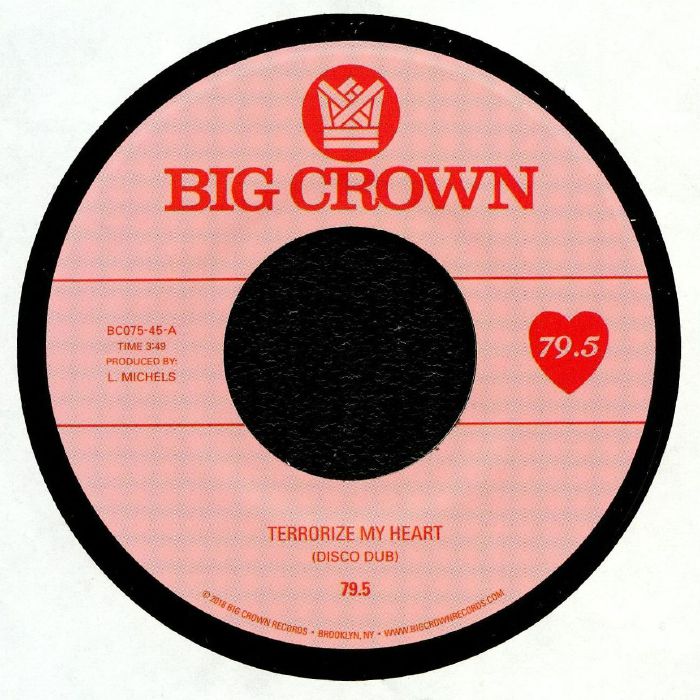 Terrorize My Heart (Disco Dub) - Vinyl Single vinyl record cover