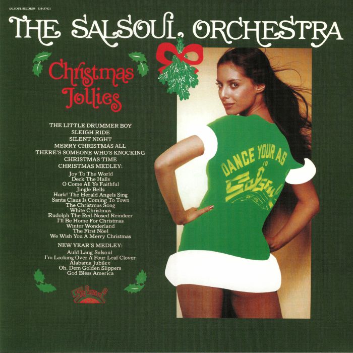 Christmas Jollies - Red Vinyl LP vinyl record cover
