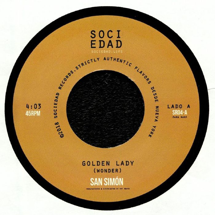 Golden Lady - Vinyl Single vinyl record cover