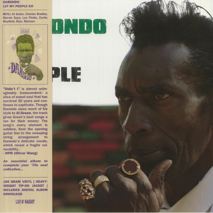 Let My People Go - Vinyl LP vinyl record cover