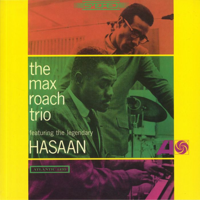 The Max Roach Trio Featuring The Legendary Hasaan - Vinyl LP vinyl record cover
