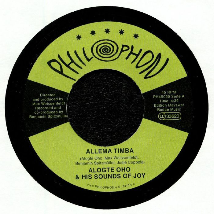 Allema Timba - Vinyl Single vinyl record cover