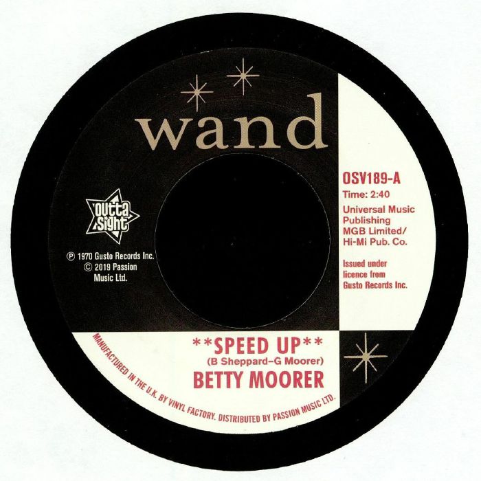 Speed Up - Vinyl Single vinyl record cover