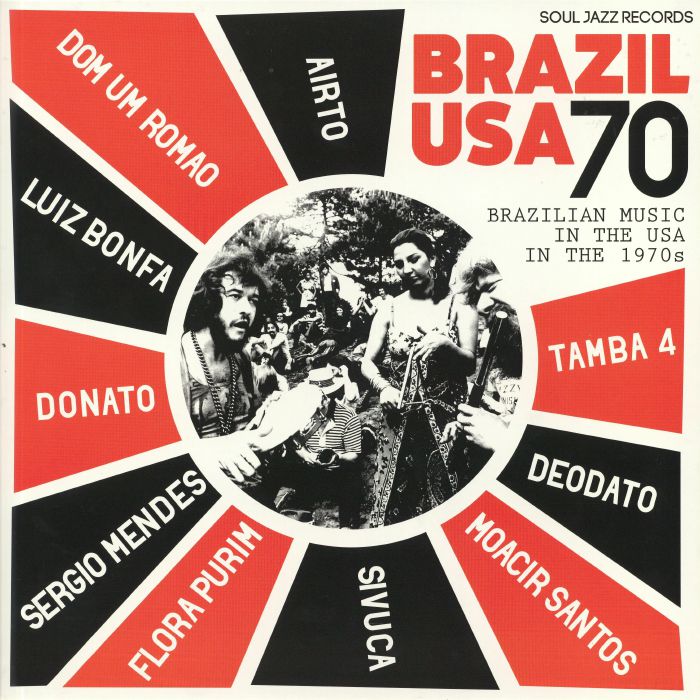 Brazil USA 70: Brazilian Music In The USA In The 1970s - 2xLP vinyl record cover