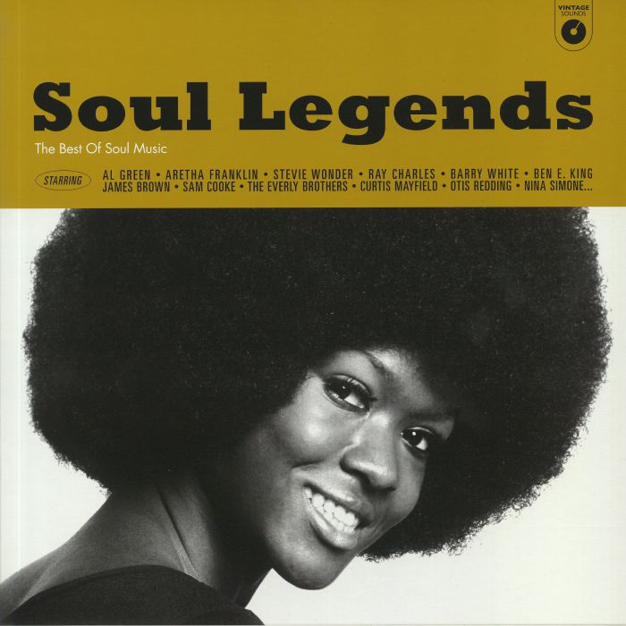 Soul Legends: The Best Of Soul Music - Limited Edition 3xLP Box Set vinyl record cover