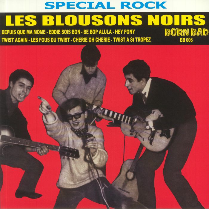 Les Blousons Noirs 1961-1962 - Vinyl LP vinyl record cover