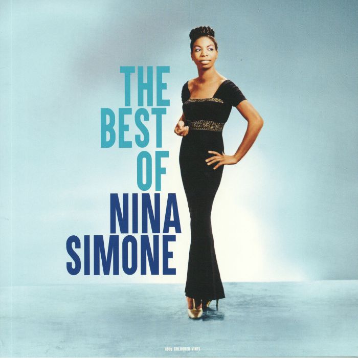 The Best Of Nina Simone - Blue Vinyl LP vinyl record cover