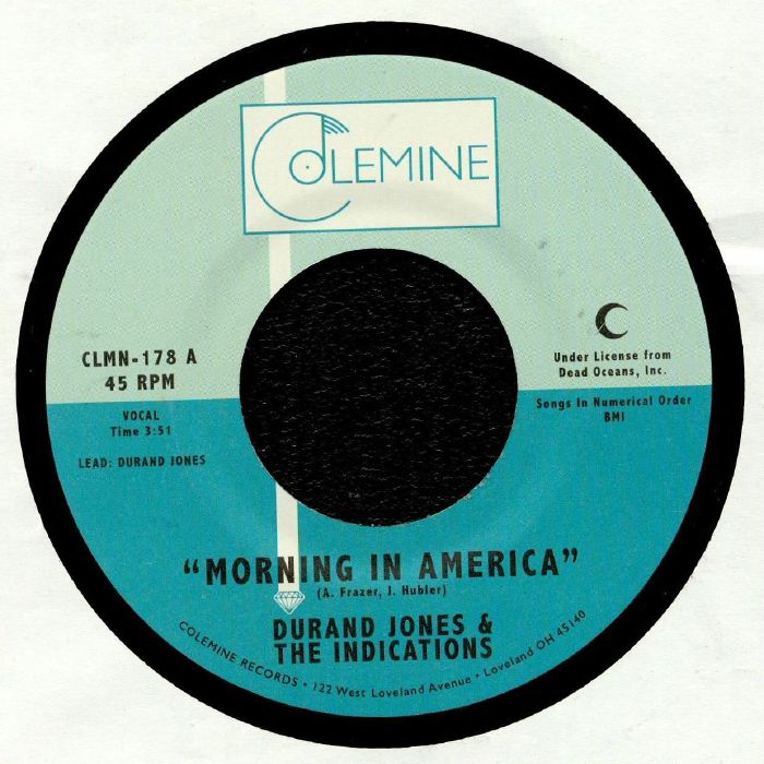 Morning In America - Vinyl Single vinyl record cover