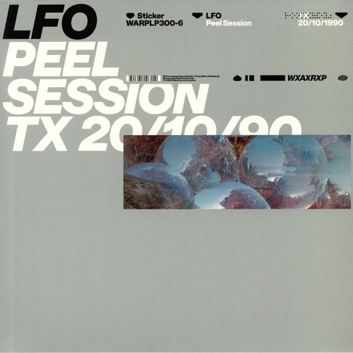 Peel Session TX 20/10/90 - Vinyl EP vinyl record cover
