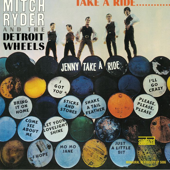 Take A Ride - Gold Vinyl LP vinyl record cover