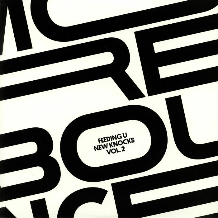 More Bounce Presents: Feeding U New Knocks Vol 2 - 2xLP vinyl record cover