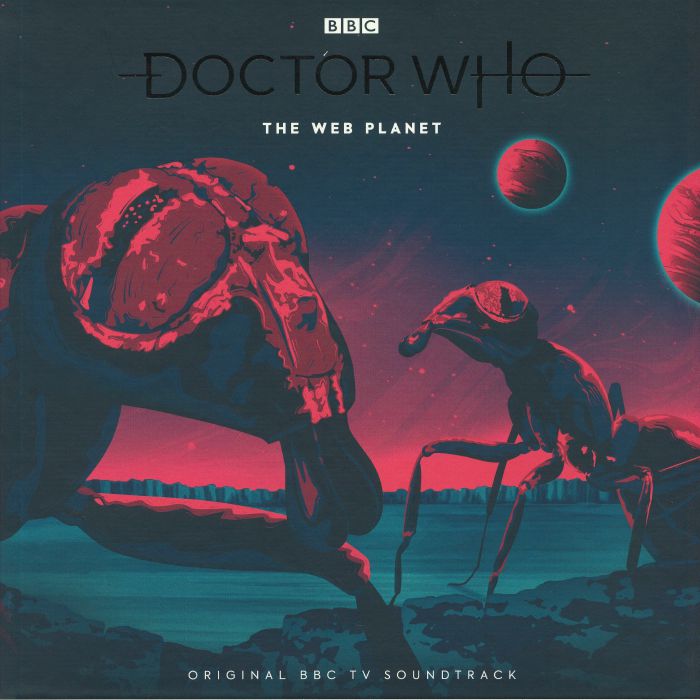 Doctor Who: The Web Planet (Soundtrack) - Pink Vinyl 3xLP Box Set vinyl record cover