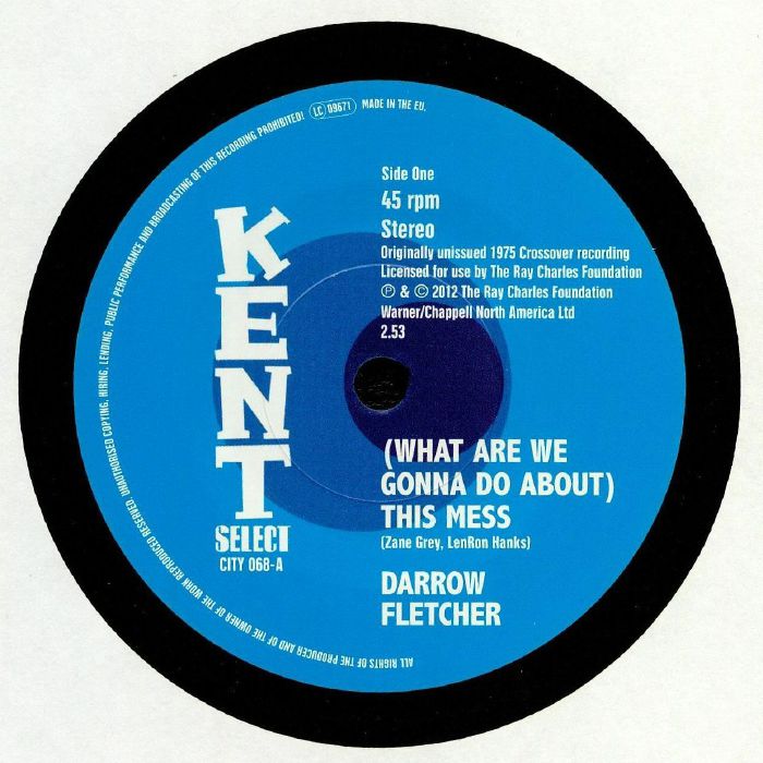 (What Are We Gonna Do About) This Mess - Vinyl Single vinyl record cover