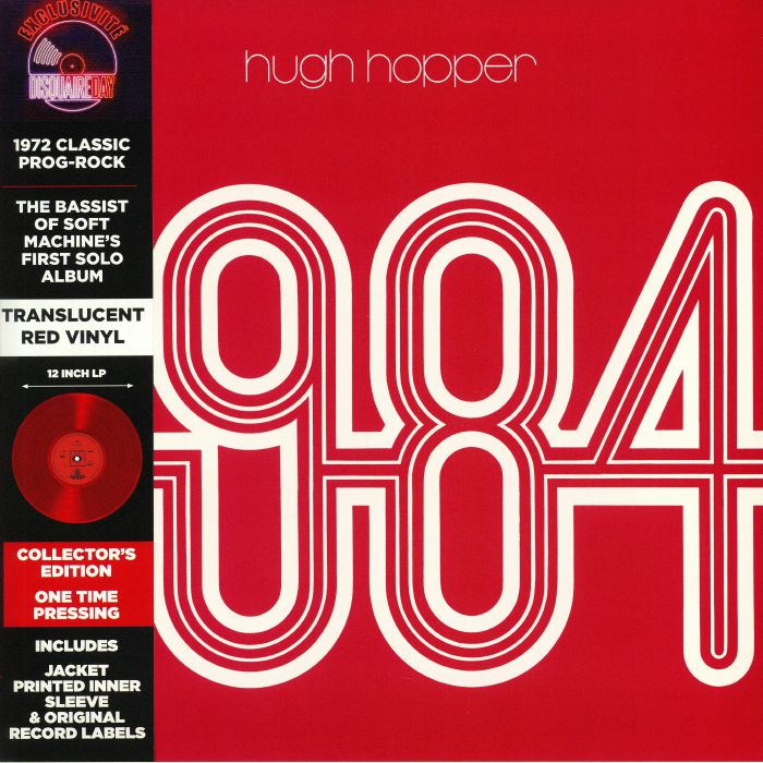 1984 - Red Vinyl LP vinyl record cover