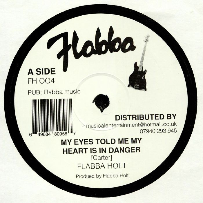My Eyes Told Me My Heart Was In Danger - Vinyl Single vinyl record cover