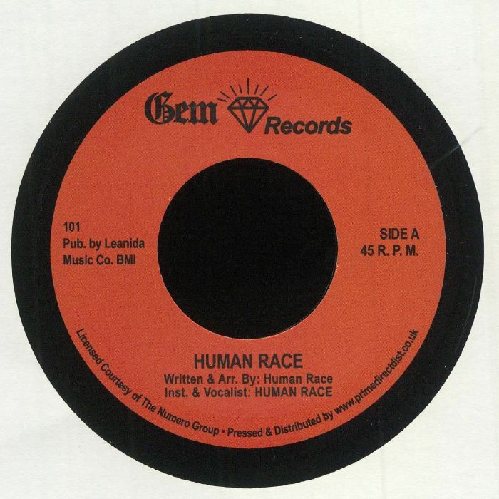 Human Race (Record Store Day 2020) - Vinyl Single vinyl record cover
