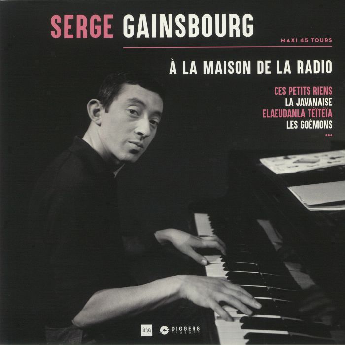 A La Maison De La Radio (reissue) - Limited Edition Pink Vinyl LP vinyl record cover