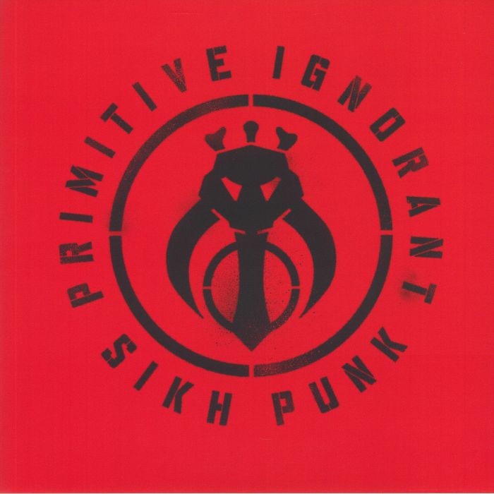 Sikh Punk - Red Vinyl LP vinyl record cover