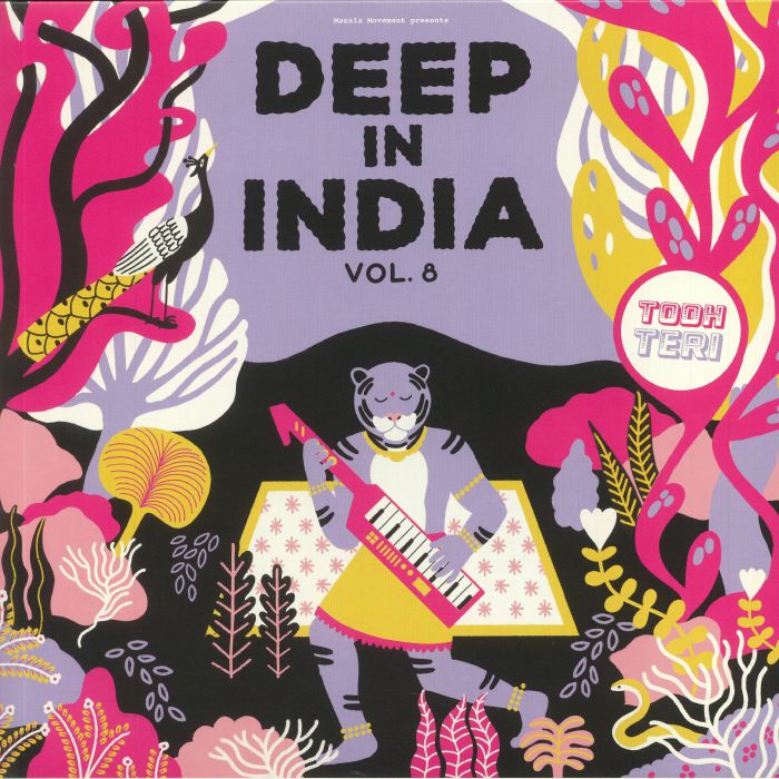 Deep In India Vol 8 - Vinyl EP vinyl record cover