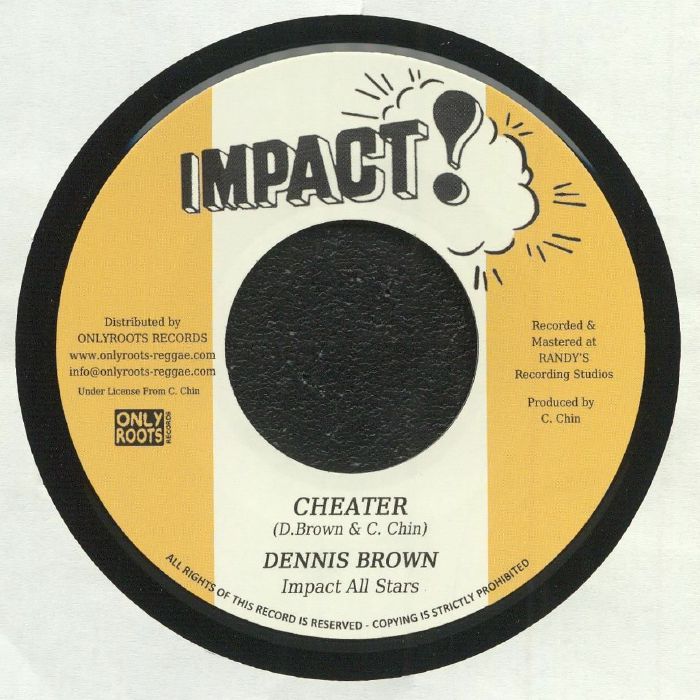 Cheater - Vinyl Single vinyl record cover