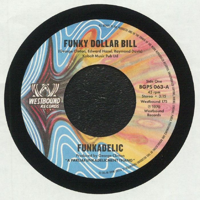 Funky Dollar Bill - Vinyl Single vinyl record cover