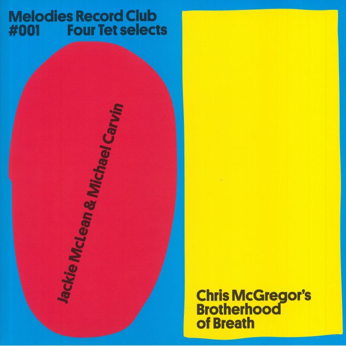 Melodies Record Club 001: Four Tet Selects - Vinyl Single vinyl record cover